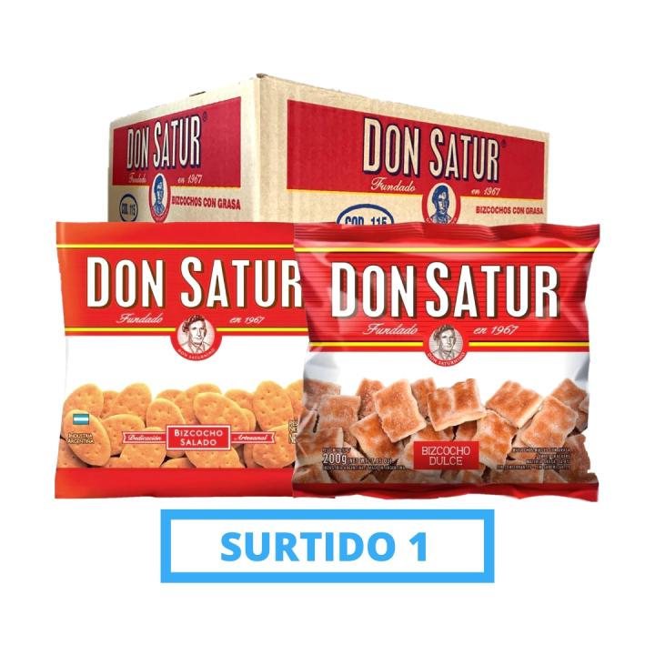 Galletitas DON SATUR Surtido 1 edg
